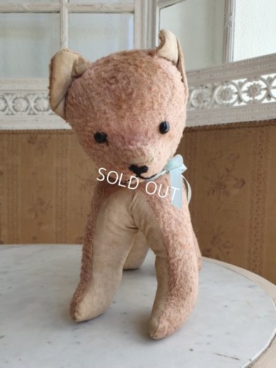 画像7: アンティークフレンチピンク猫