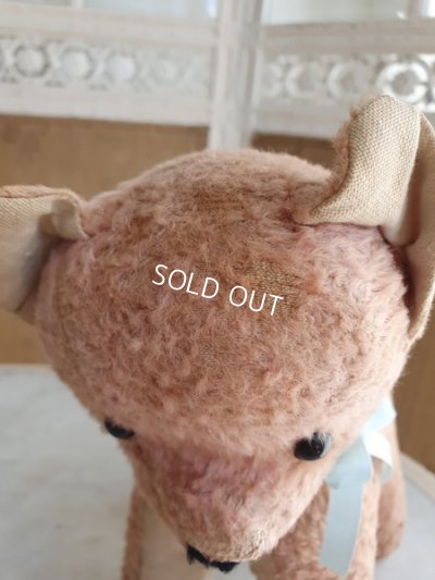 画像12: アンティークフレンチピンク猫