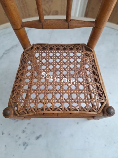 画像2: アンティークドールチェア