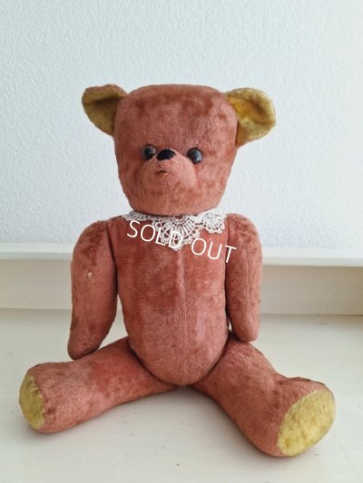 画像12: アンティークピンクテディベア