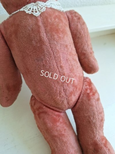 画像9: アンティークピンクテディベア