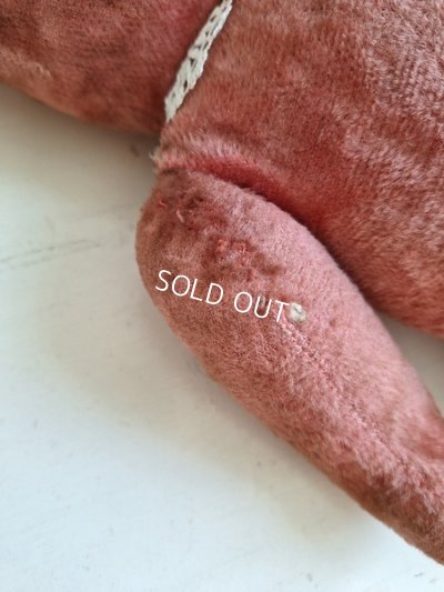 画像10: アンティークピンクテディベア