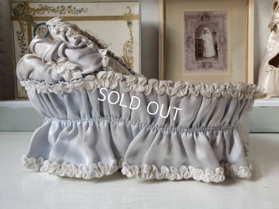 画像6: アンティークドールベッド