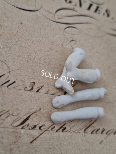 画像8: アンティークビスクドールパーツセット