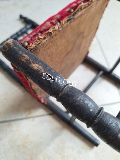 画像9: ナポレオン三世スタイルドールチェア