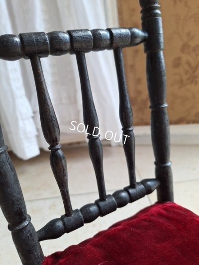 画像6: ナポレオン三世スタイルドールチェア