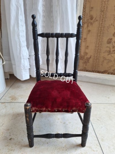 画像2: ナポレオン三世スタイルドールチェア