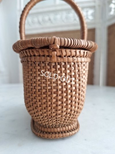 画像14: アンティークドールバスケットとファーマシーボックス4個