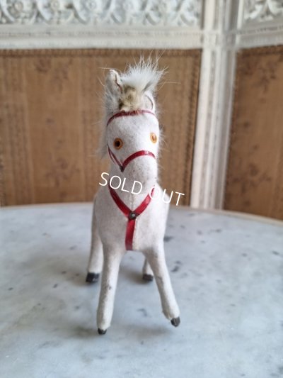 画像13: アンティークゼンマイ仕掛け木馬