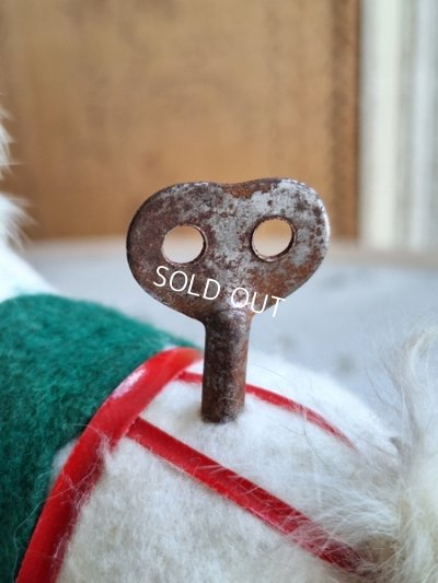 画像4: アンティークゼンマイ仕掛け木馬