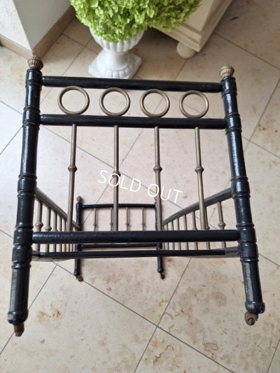 画像3: ナポレオン三世スタイルドールベッド