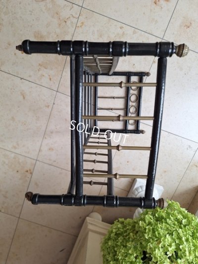 画像14: ナポレオン三世スタイルドールベッド