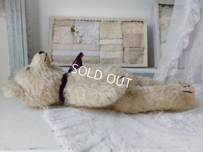 画像12: アンティークホワイトテディベア