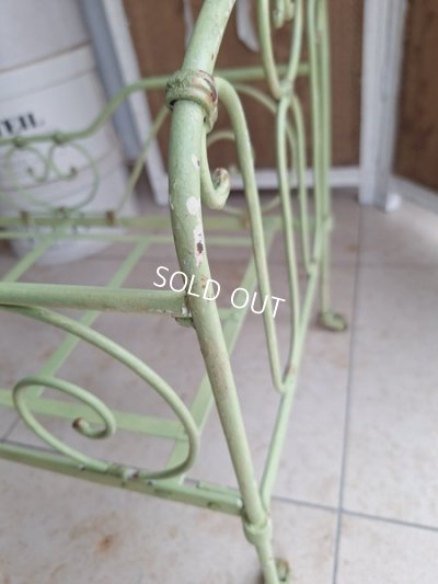 画像17: アンティークアイアンドールベッド