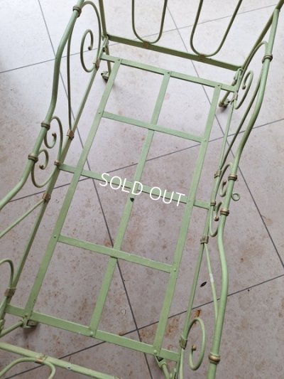 画像10: アンティークアイアンドールベッド