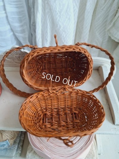 画像8: アンティークドールバスケット