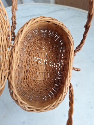 画像12: アンティークドールバスケット