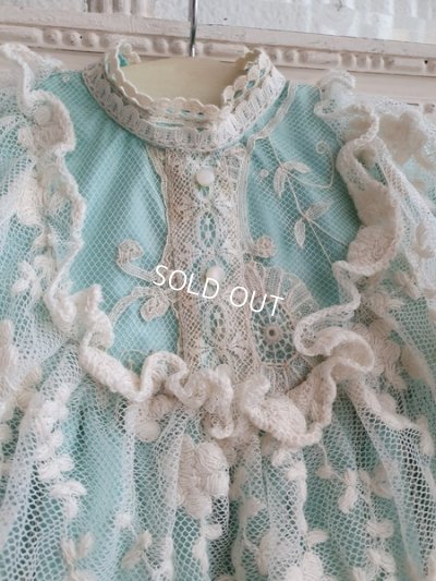 画像3: アンティークレースドールドレス