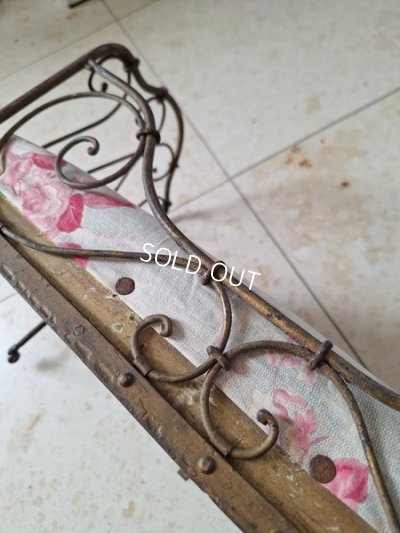 画像14: アンティークドールベッド