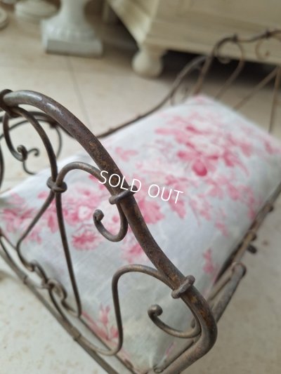 画像13: アンティークドールベッド