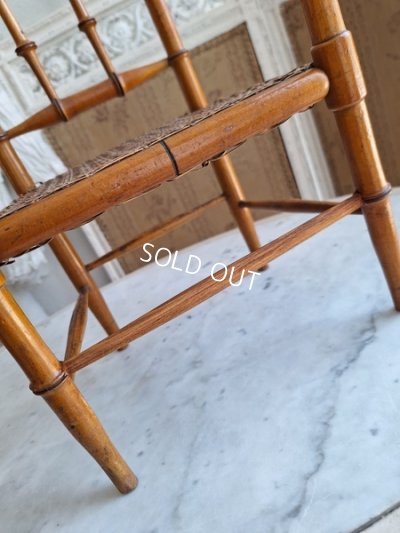 画像7: アンティークバンブースタイルドールチェア