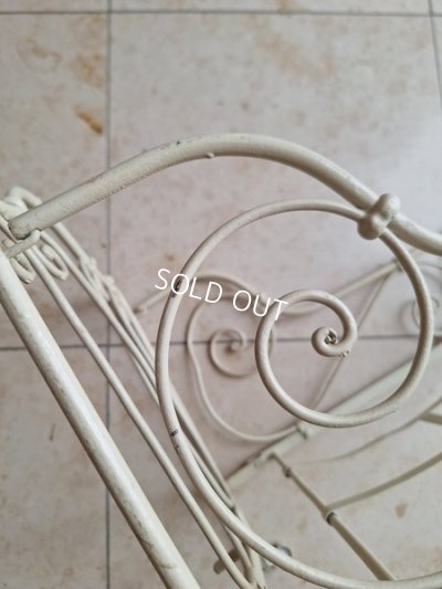 画像12: アイアン製ドールベッド