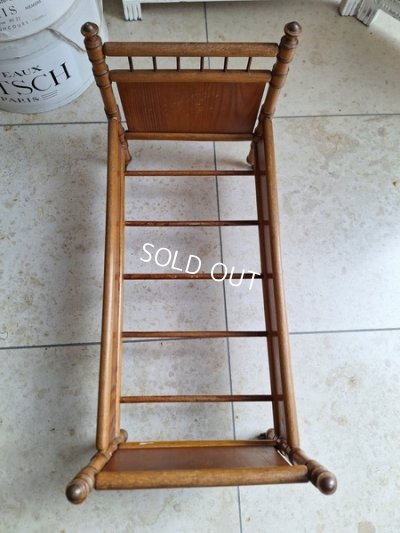 画像2: アンティークドールベッド