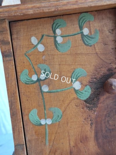 画像3: やどりぎ柄ドールオープンシェルフ