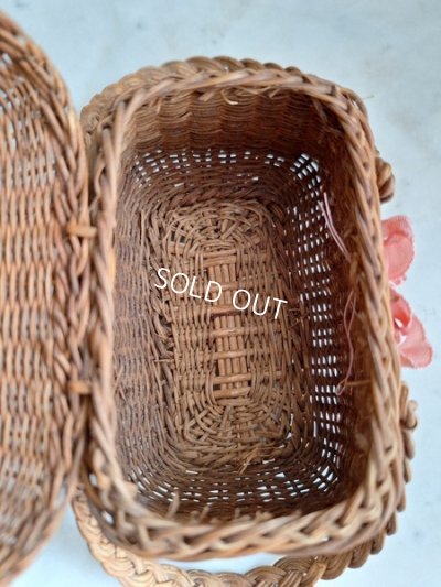 画像10: アンティークドールバスケット