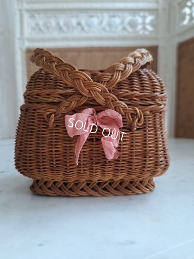 画像3: アンティークドールバスケット