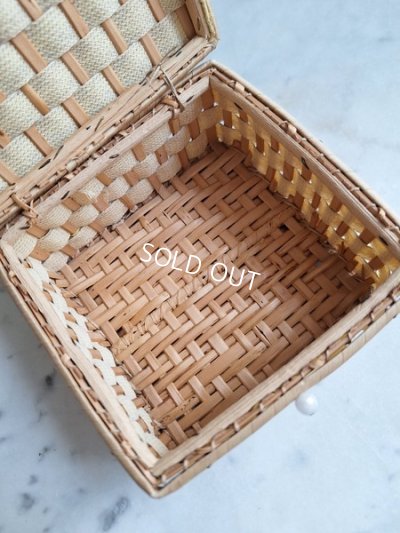 画像10: アンティークドールバスケット