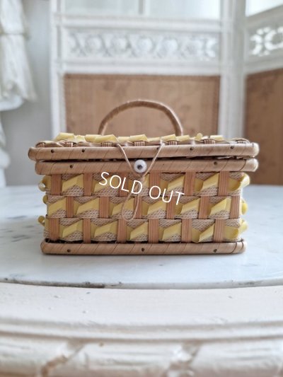 画像13: アンティークドールバスケット