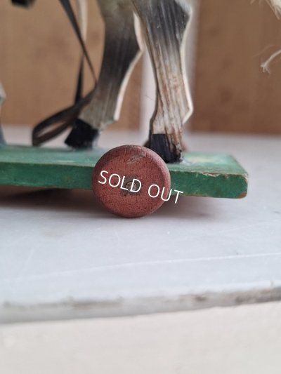 画像8: アンティーク小さな木馬