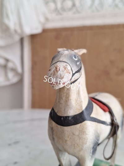 画像14: アンティーク小さな木馬