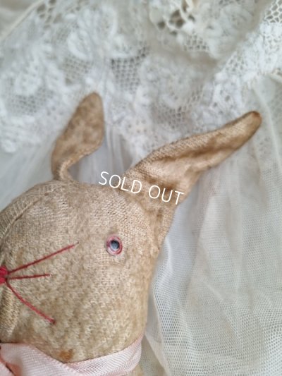 画像6: フランスうさぎのぬいぐるみ