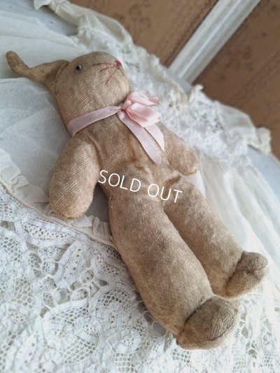 画像10: フランスうさぎのぬいぐるみ