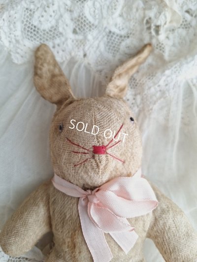 画像2: フランスうさぎのぬいぐるみ