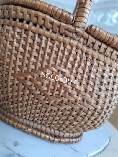 画像2: アンティークドールバスケット