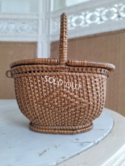 画像6: アンティークドールバスケット