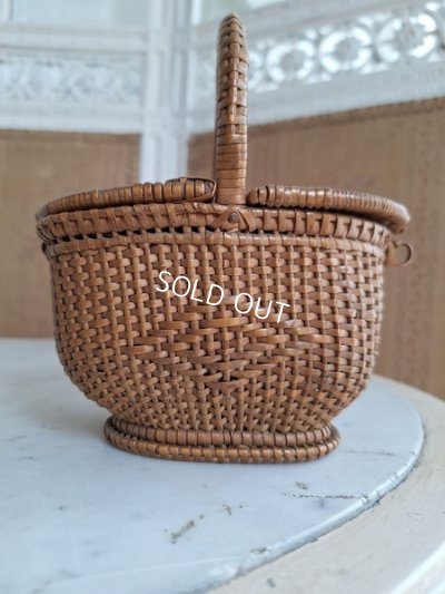 画像8: アンティークドールバスケット