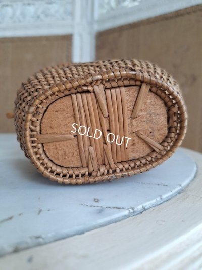 画像10: アンティークドールバスケット