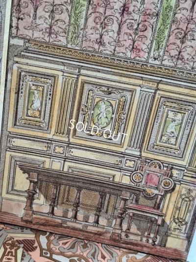 画像10: アンティークリトグラフ装飾宮殿