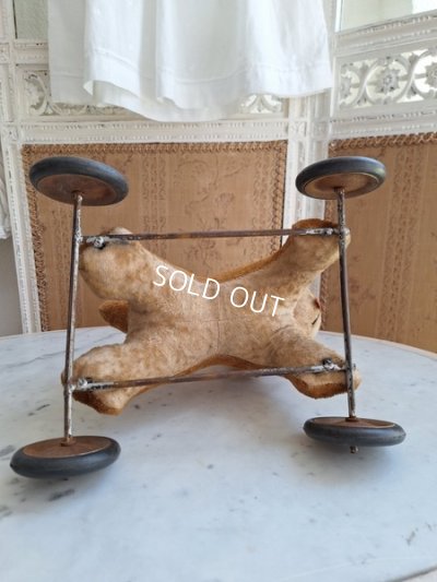 画像9: 車輪付フレンチ犬