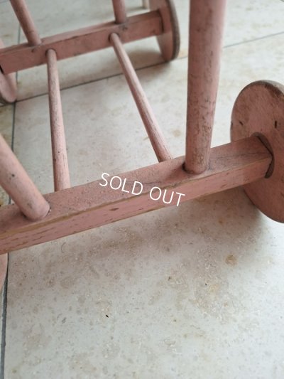 画像10: アンティークドールベッド