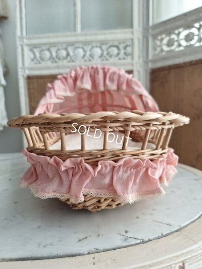 画像7: アンティークドールベッド