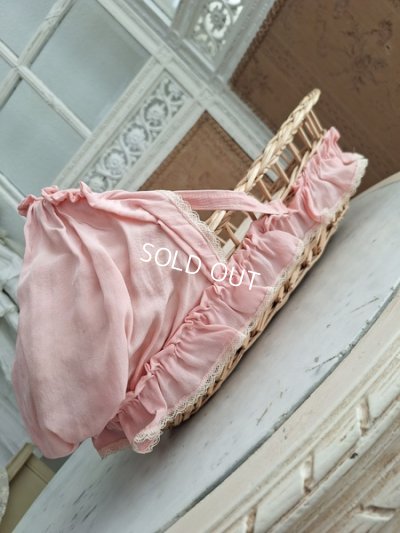 画像8: アンティークドールベッド