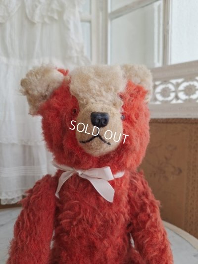 画像3: アンティークレッドテディベア
