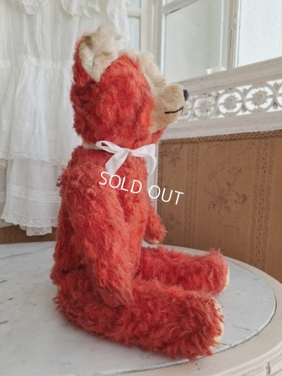 画像9: アンティークレッドテディベア