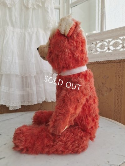 画像12: アンティークレッドテディベア