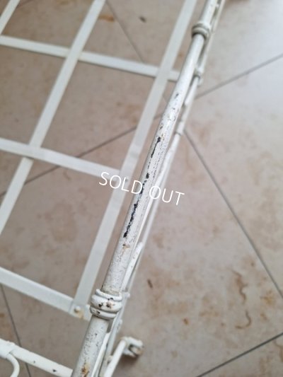 画像9: アンティークアイアンドールベッド